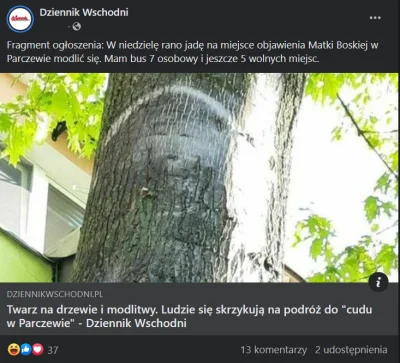 n1craM - Ktoś się wybiera pod cudowne drzewo? xD
#bekazkatoli #cud #parczew #polska #...