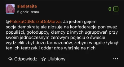 wanghoi - Mityczny gej lewak głosujący na konfederacje istnieje na prawdę 



#neurop...