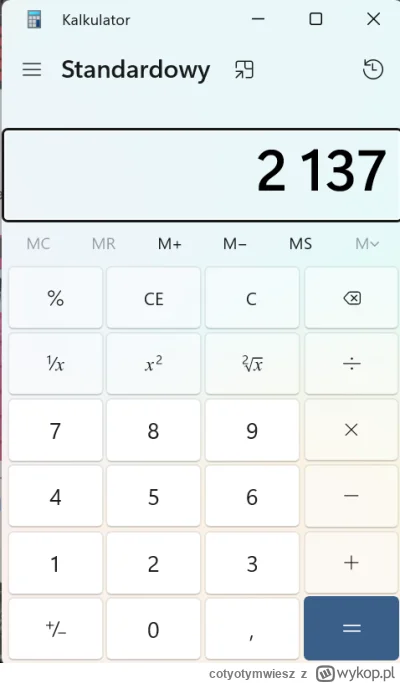 cotyotymwiesz - To jest jakiś koszmar. Dostałem super podwyżkę na początku roku, chwa...