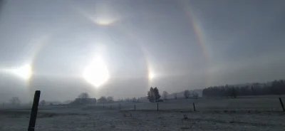 Sekutnica - Parhelion (słońce poboczne) widziany we wtorkowy poranek :)

#parhelion #...