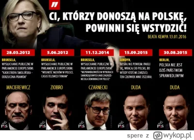 spere - >To jest sprzedajny flep skoro pluje na polski rząd za granicą i #!$%@? polsk...