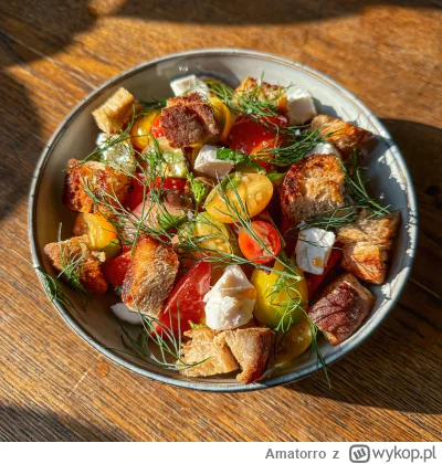 Amatorro - Takie śniadanko jako ostatnie smaki lata...

4 rodzaje pomidorów z ogródka...