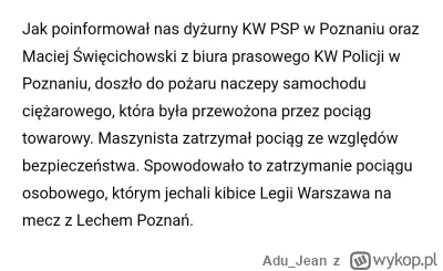 Adu_Jean - #mecz Wiadomo kibole i Legia to dwa tematy, które się klikają i trzeba fak...
