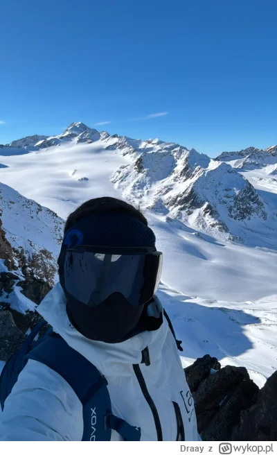 Draay - Tylko lekki frirajd wszedł, śniegu nie tyle co kiedyś… Pogoda dla narciarzy ;...