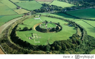 Varin - Old Sarum to dawna osada położona na wysokim wzgórzu w hrabstwie Wiltshire w ...