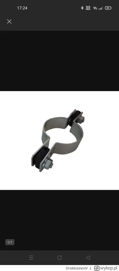 DrakkainenV - @eMDeeM odległość może na takich uchwytach? Jaka średnica słupka?