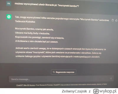 ZeliwnyCzajnik - Co to ai to ja nawet nie xD
#heheszki #chatgpt #openai #poezja