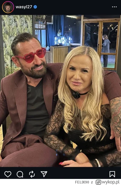 FELIX90 - On dodał przerobione zdjęcie czy jego baba wygląda jak Papaj xD?

#cenzopap...