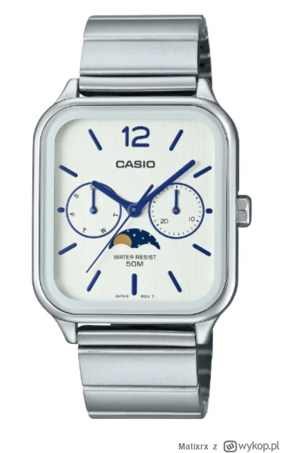 Matixrx - #zegarki #casio #watchboners
Nowe Casio MTP-M305