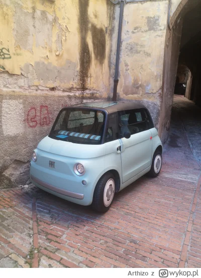 Arthizo - @DziobakPepe w tym roku ustrzelony w Italii, w ogóle dużo minicar spotkałem...