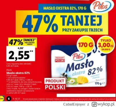 CabalEnjoyer - @Reinspired: Dla mnie zwycięzca downsizingu to lidl, masło 200g (a kie...