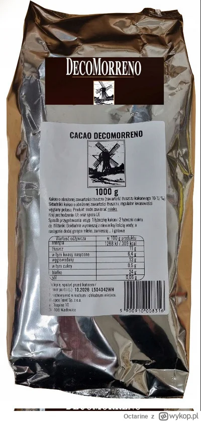 Octarine - Zgaduje że cena 1kg samego kakao się nie zmieniła znacząco. Nie po to wyku...
