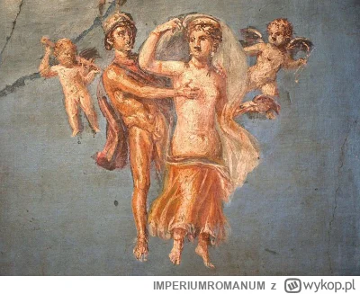 IMPERIUMROMANUM - Mars i Wenus na fresku

Rzymski fresk ukazujący Marsa (boga wojny) ...