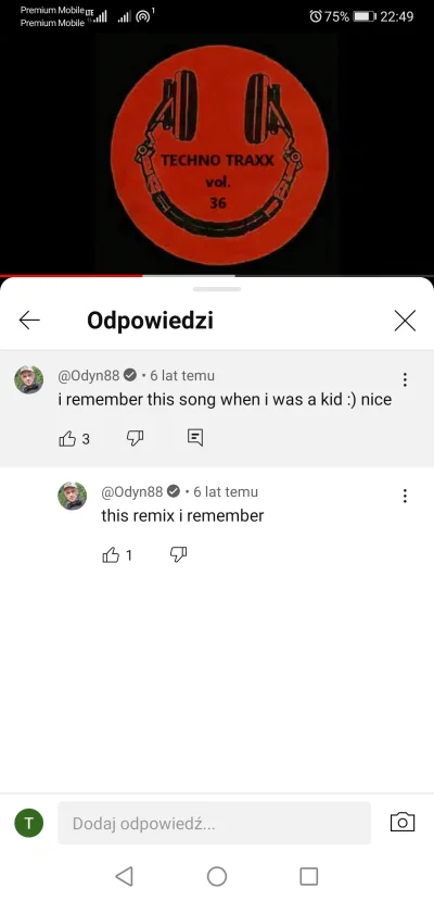 owalneYeti - #odyn ma dobry gust muzyczny. Przypadkiem natknąłem się na jedyny koment...