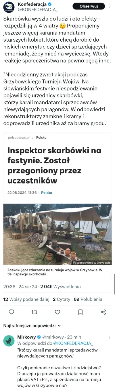 officer_K - "Fajna" ta k0nfederacja! Popiera samosądy na urzędnikach prawidłowo wypeł...