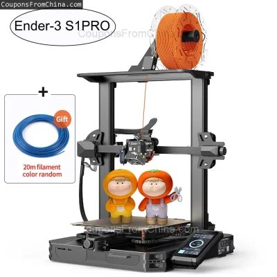 n____S - ❗ Creality 3D Ender-3 S1 Pro 3D Printer Kit [EU]
〽️ Cena: 298.60 USD (dotąd ...