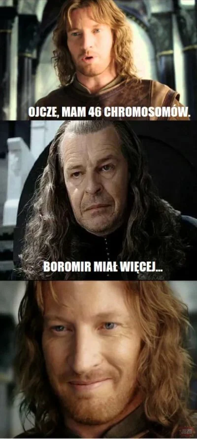uncle_freddie - Faramir 1 - 0 Denethor
#wladcapierscieni