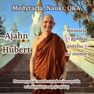 freedomseeker - Ajahn Hubert

Nauki, Medytacja oraz sesja pytań i odpowiedzi

link do...