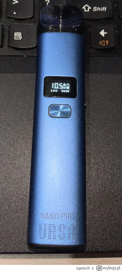 agnis20 - Ostatnio miałam okazję przetestować e-papieros Ursa Nano Pro ( od kilku mie...