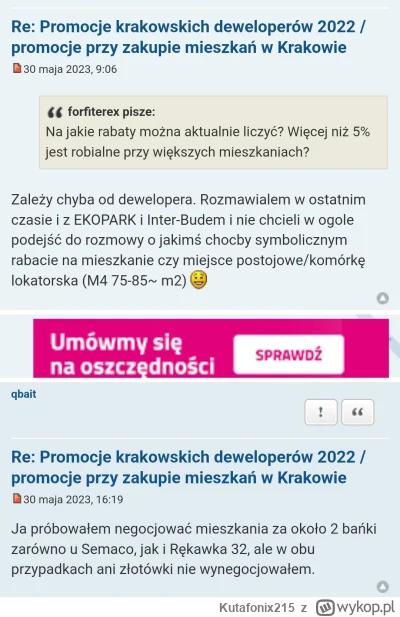 Kutafonix215 - I tak sie zyje w tym krakowie xD jak przegladam forum budujesie.pl, to...