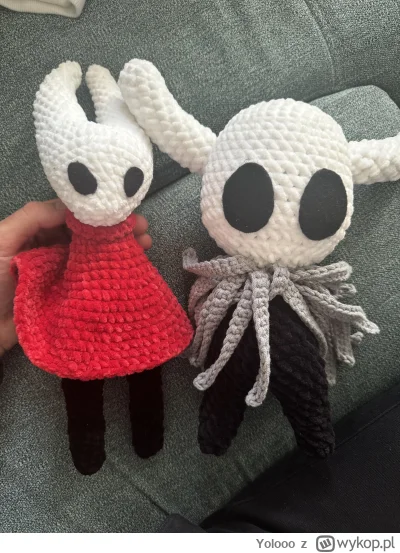Yolooo - Patrzcie co mi @SkeinTaleTime wyszydełkowała(ʘ‿ʘ)

#hollowknight #szydelkowa...