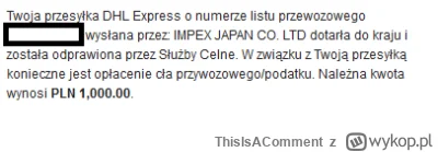 ThisIsAComment - >>Ej, to do tej przesyłki to ile cła powinno wyjść?
>Nie wiem, rzuć ...