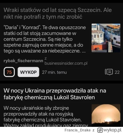 Francis_Drake - Chyba pora lekka przerwę zrobić bo juz wszędzie widzę bambusa.
PDK
#s...