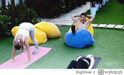 BigShow - Nagrałem to ze 2 odcinki temu, sorry za jakość, ale wciąż mnie to śmieszy -...