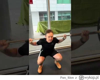 Pan_Slon - Miałem takie przeczucie że podczas przysiadu, tyłek ucieka, jakiś butt-win...