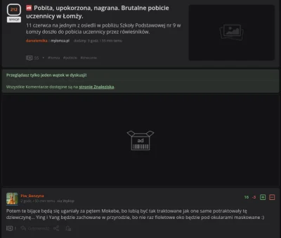 McWozniak - Znalezisko o przemocy wśród dzieci z podstawówki a chłop jakieś fantazje ...