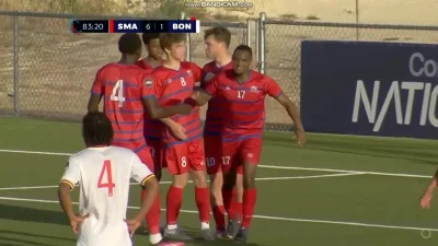 Piekny_Maryjan - T-Shawn Illidge, hat-trick, Sint Maarten 6:1 Bonaire

#mecz #golgif ...