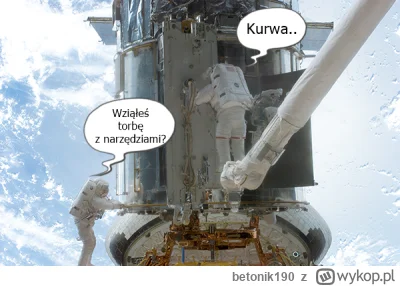 betonik190 - Typy od misji serwisowych teleskopu Hubble'a...