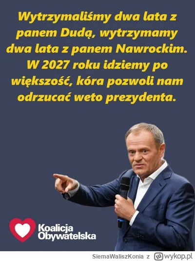 SiemaWaliszKonia - Już za dwa lata weto NawRuskiego przestanie mieć jakiekolwiek znac...