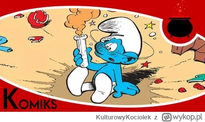 KulturowyKociolek - https://popkulturowykociolek.pl/recenzja-komiksu-smerf-czarnoksie...