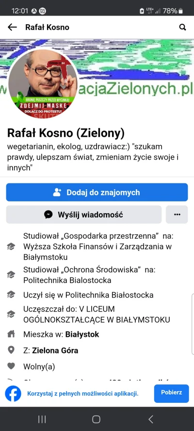 bellacavem - #kononowicz 
Ten kloszard naprawdę pochodzi z Zielonej Góry czy tylko ta...