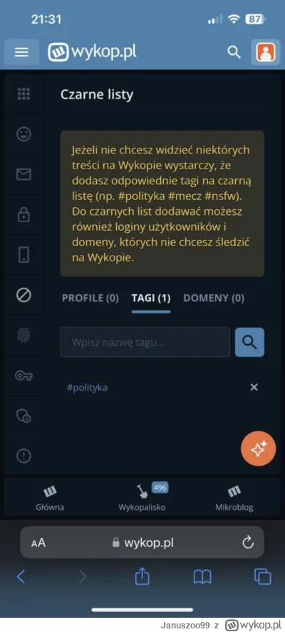 Januszoo99 - Mirki. Mam takie pytanie. Czy wszystkim po aktualizacji w czarnoliste wr...