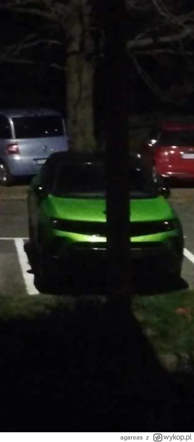 agareas - Jest ktoś w stanie zidentyfikować zielone auto? Jaka to marka i model?
#sam...