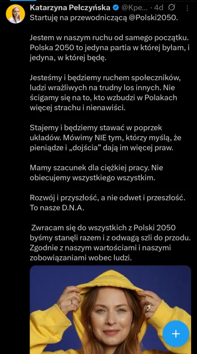 Czoso - Dla mnie spoko, że stery obejmuje największy deweloperski jastrząb.

Szkoda t...