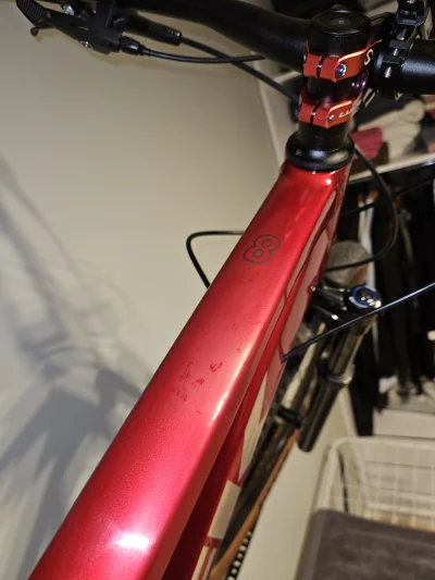 zolnierzzezmechu - Koljedzy pomocy. Chciałem zmyś stary klej po foli na rowerze i zro...