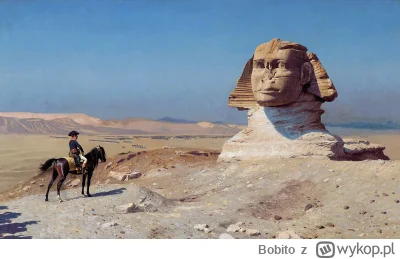 Bobito - #obrazy #sztuka #malarstwo #art

Bonaparte przed Sfinksem, Jean-Leon Gerome,...