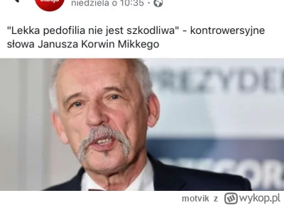 motvik - Lewacy z KONFEDEROSJI już dawno o tym mówili
#pedofilia
#konfederacja
#bekaz...