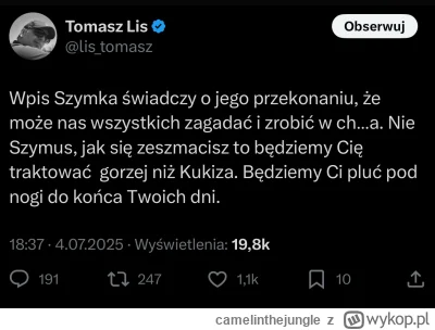 camelinthejungle - My to jesteśmy elity otwarte na świat, wyważone, rozumne, europejs...