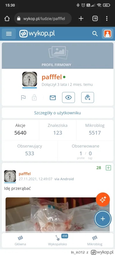 In_in312 - Zielona kropeczka zwiastuje powrót ????