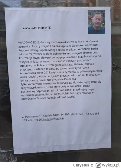 Chrystus - Im dłużej czytałem, tym bardziej szurowaty ten list się robił.
Znalazłem k...