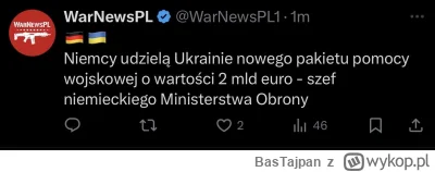 BasTajpan - Jak to bylo @Metris ? Europa juz nie ma pieniędzy na Ukrainę, bo kryzys? ...