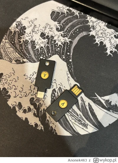 Anonek463 - Korzystacie z kluczy U2F? Ja ostatnio dostałem i powoli zmieniam weryfika...