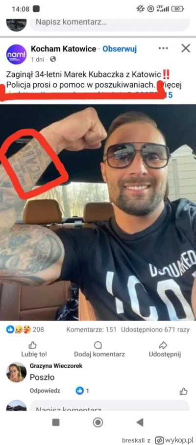 breskali - #jpna50% #katowice #heheszki #ciekawostki #zaginieni #policja
