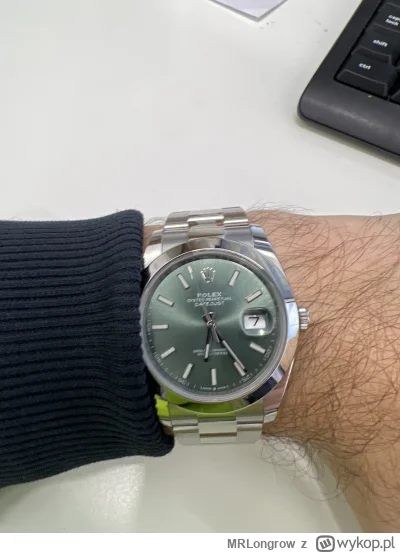 MRLongrow - Niby datejust, a wyglada jak oyster perpetual…. #zegarki #watchboners #ko...