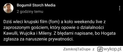 ZamknijTaDupe - Będzie pite

#kononowicz