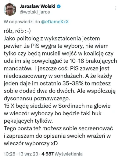 Syn_Tracza - Jaki to jest żałosny typ. Najbardziej nie mogę z tego, że ten człowiek n...